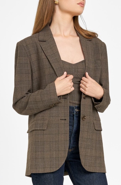 Plaid Blazers