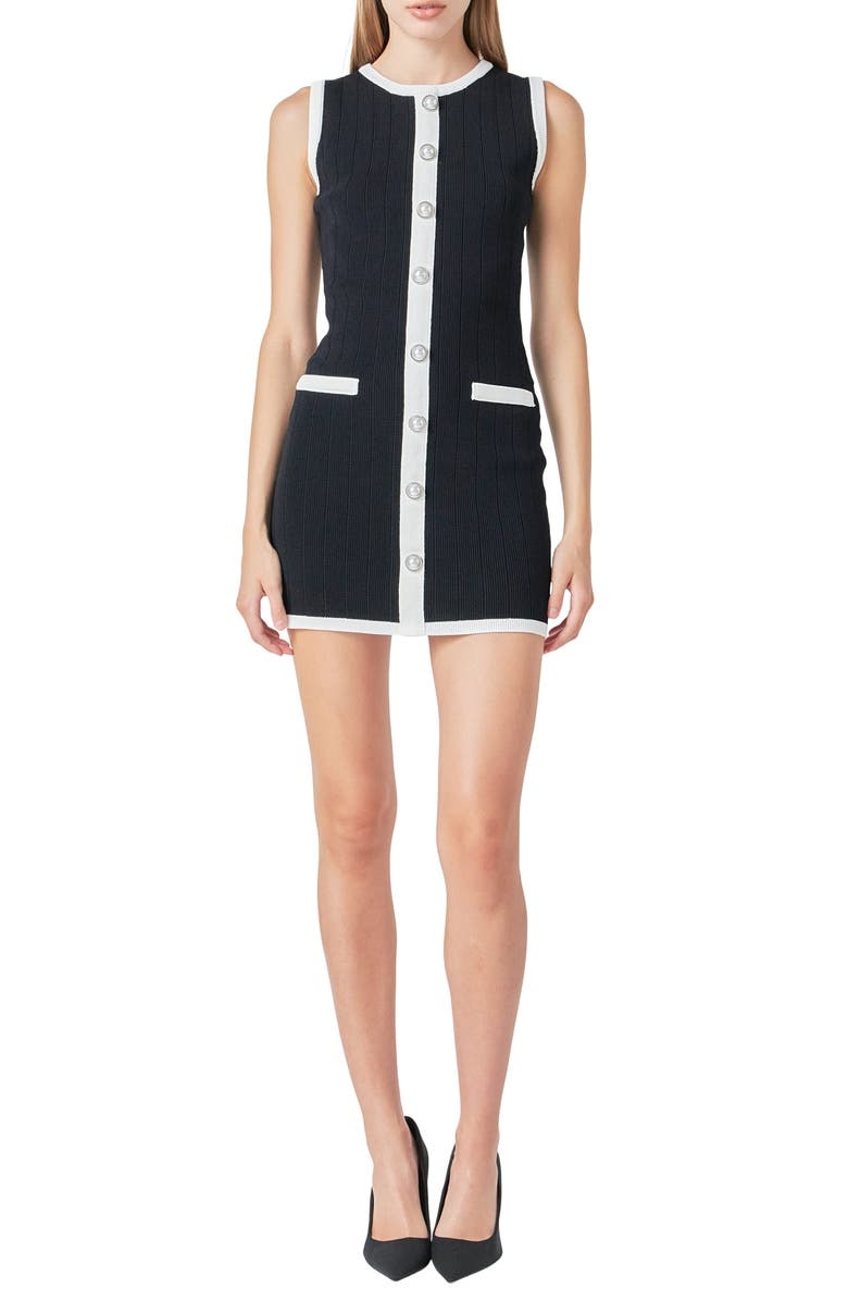 Chic Button Dress