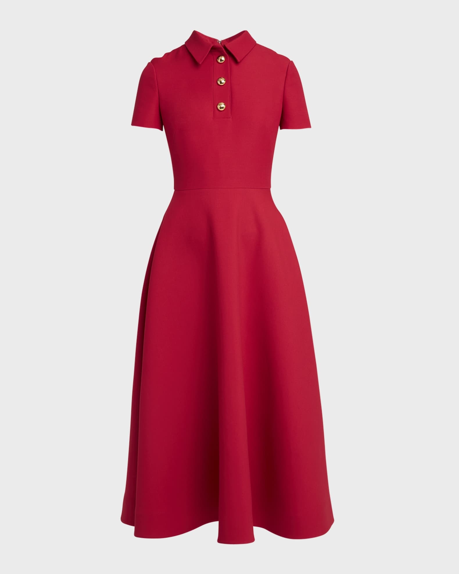 Chic Button Dress