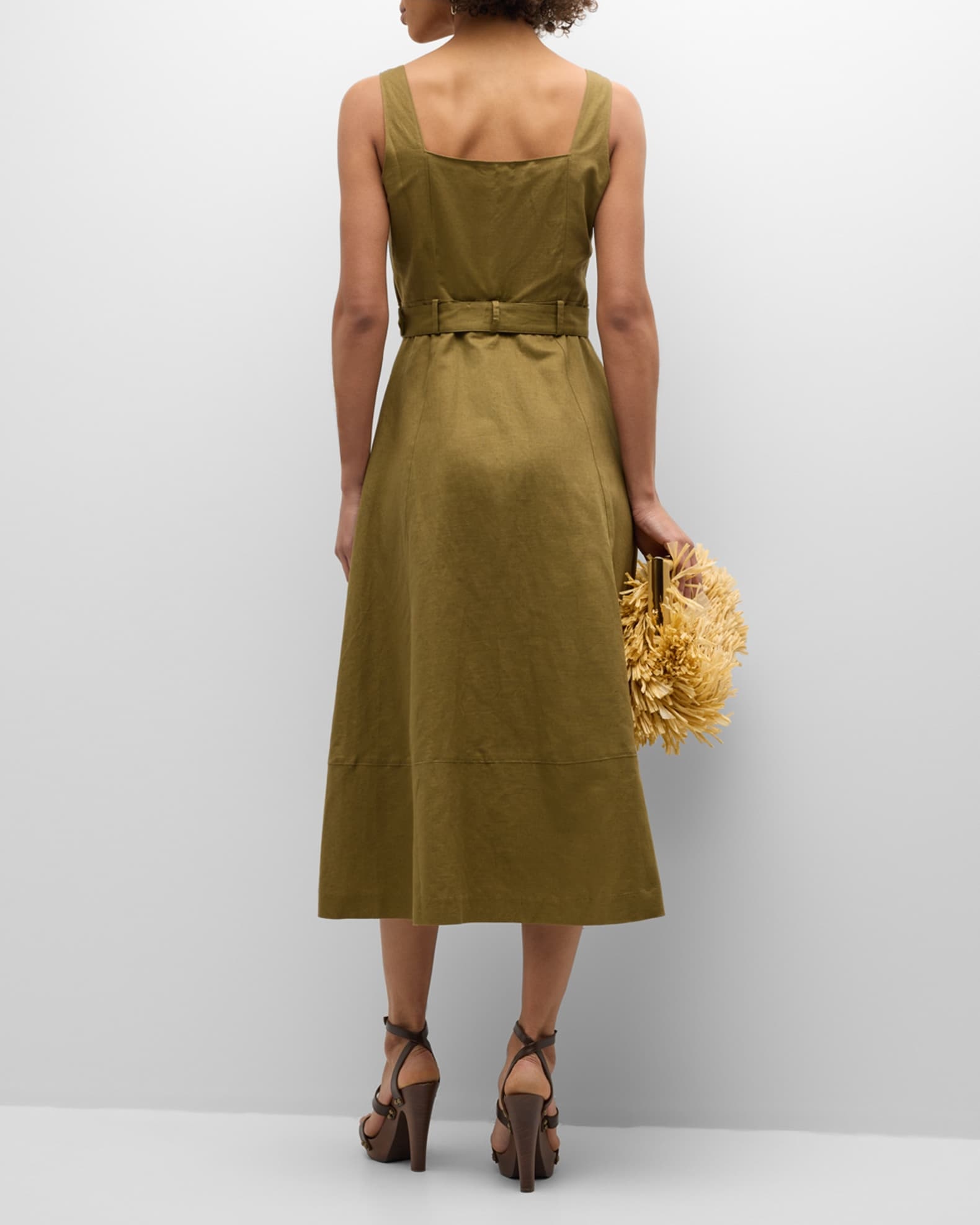 Chic Button Dress