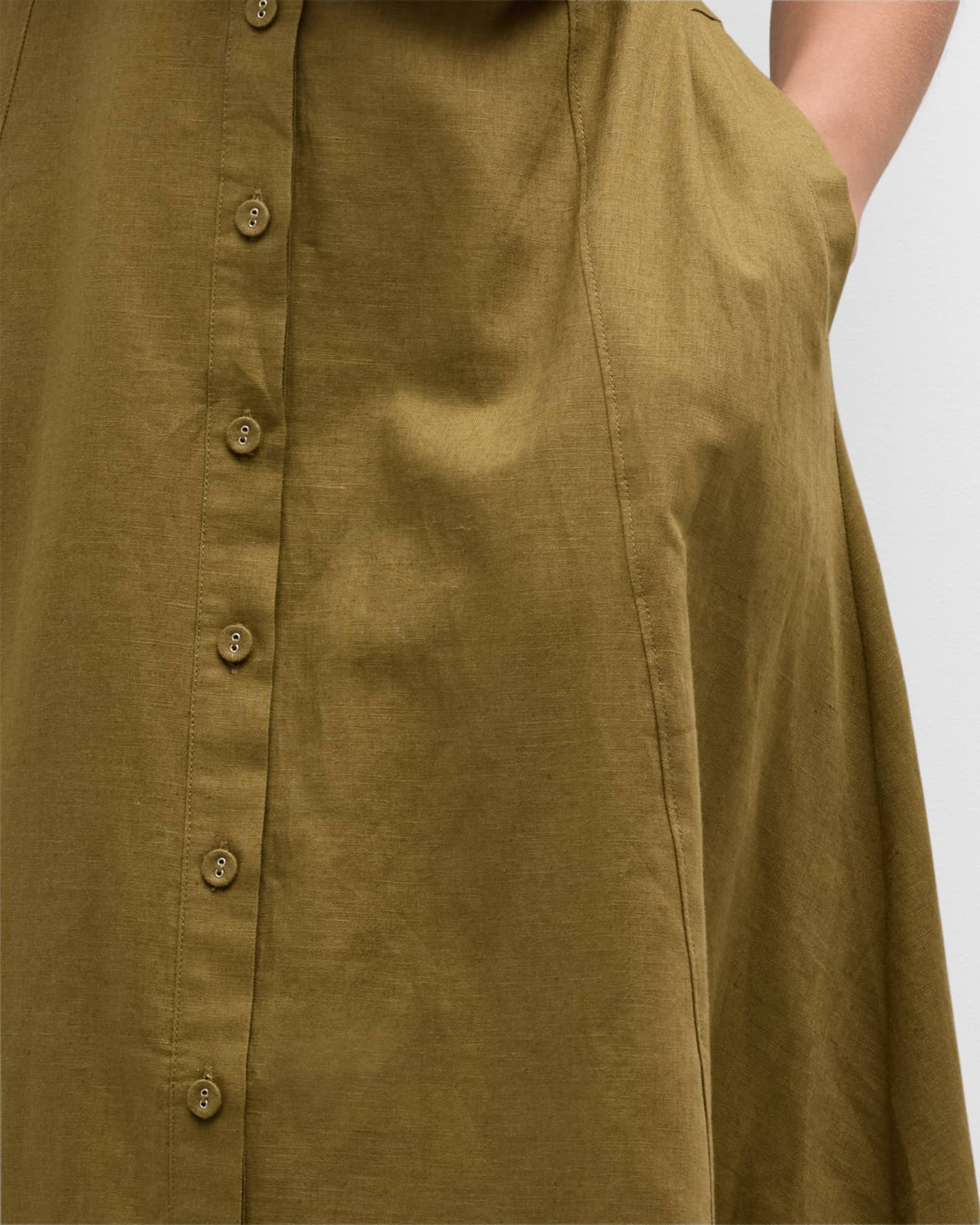 Chic Button Dress