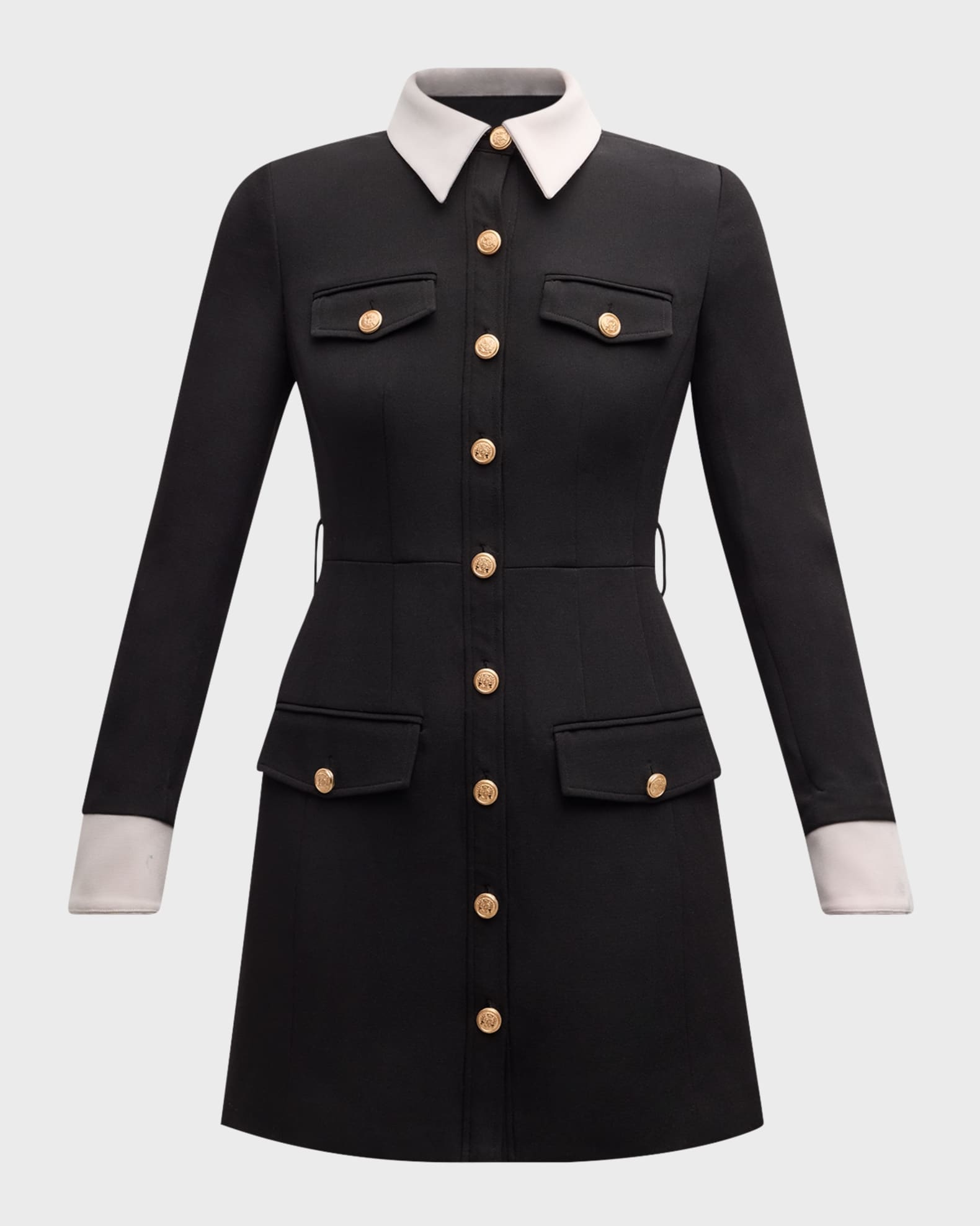 Chic Button Dress