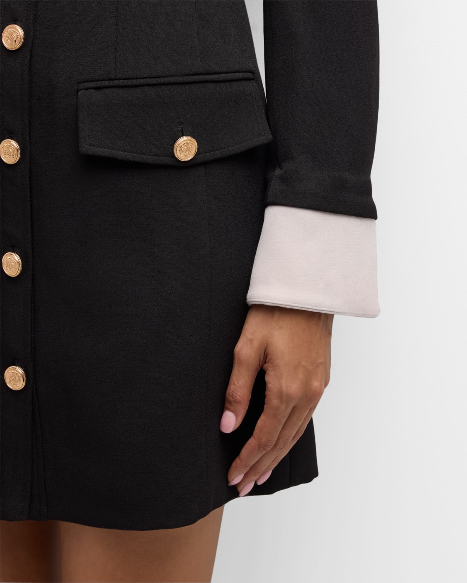 Chic Button Dress