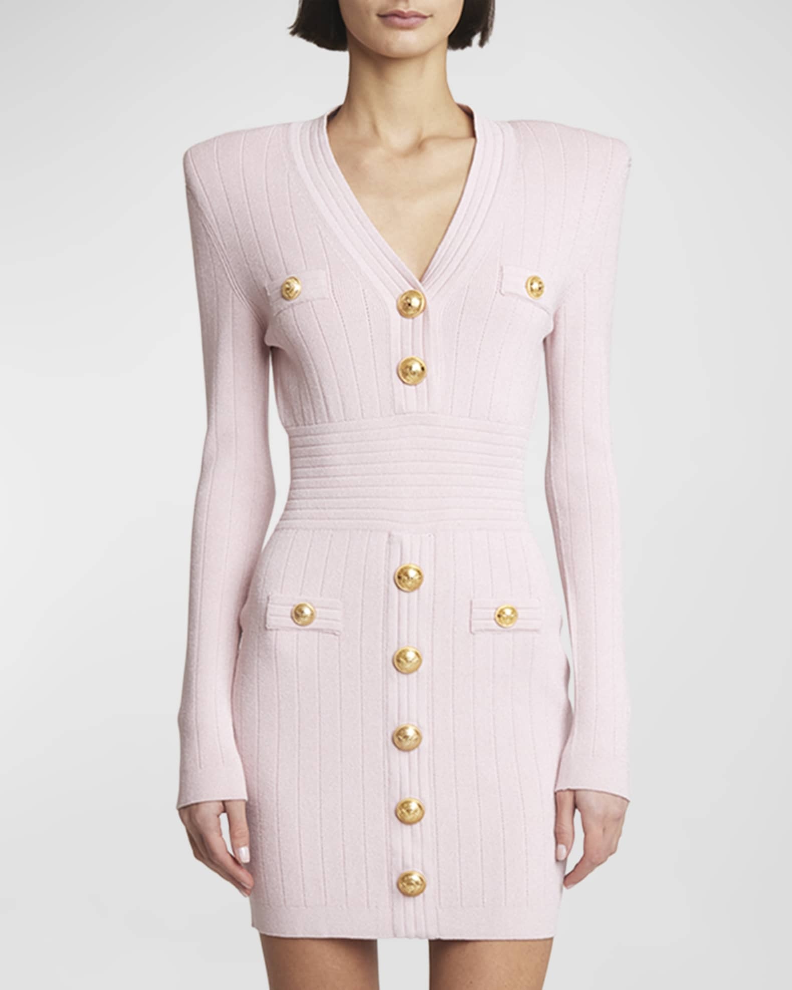 Chic Button Dress