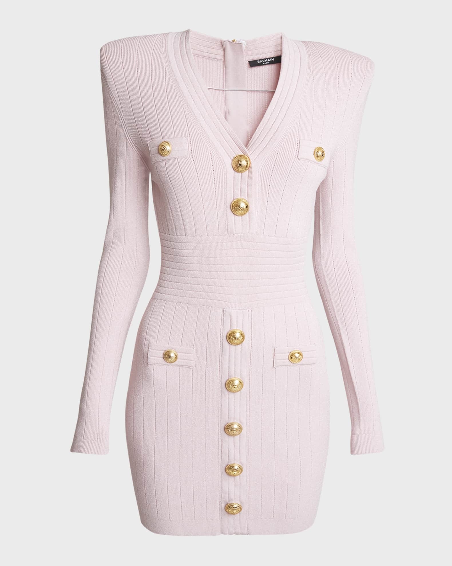 Chic Button Dress
