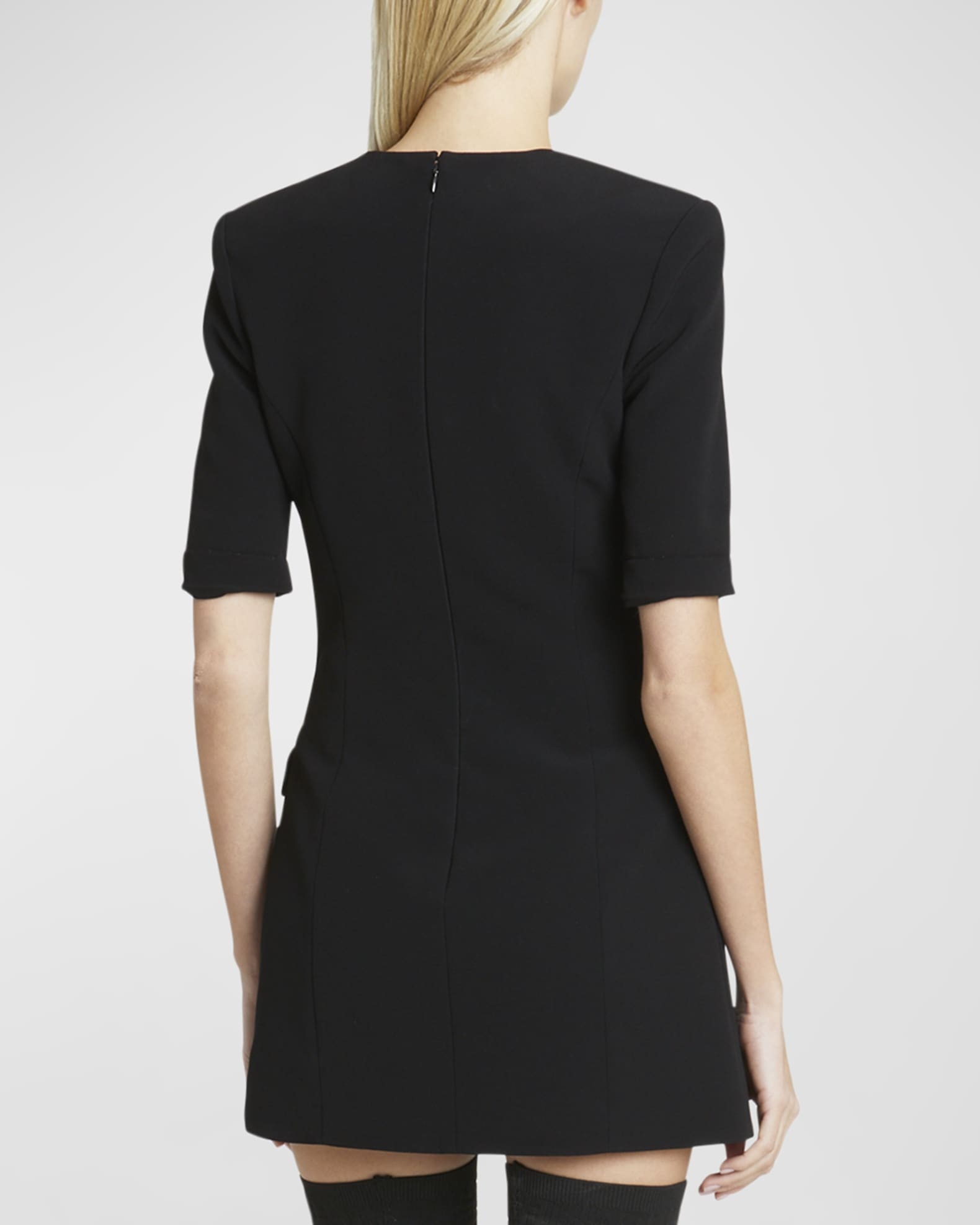 Chic Button Dress