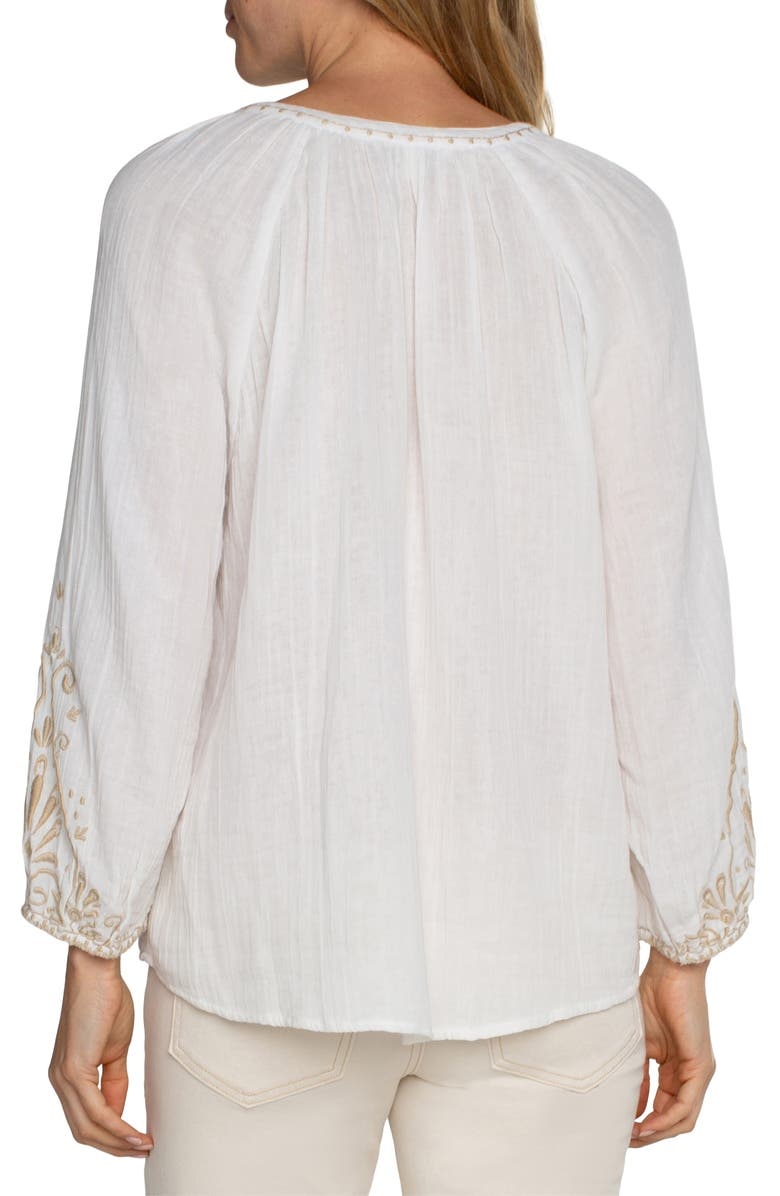 Embroidered top