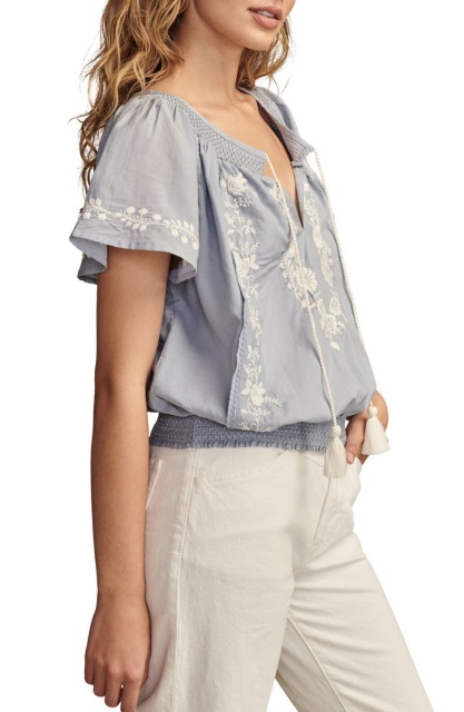 Embroidered Top