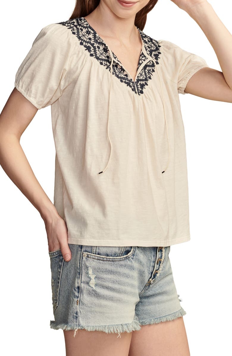 Embroidered Top