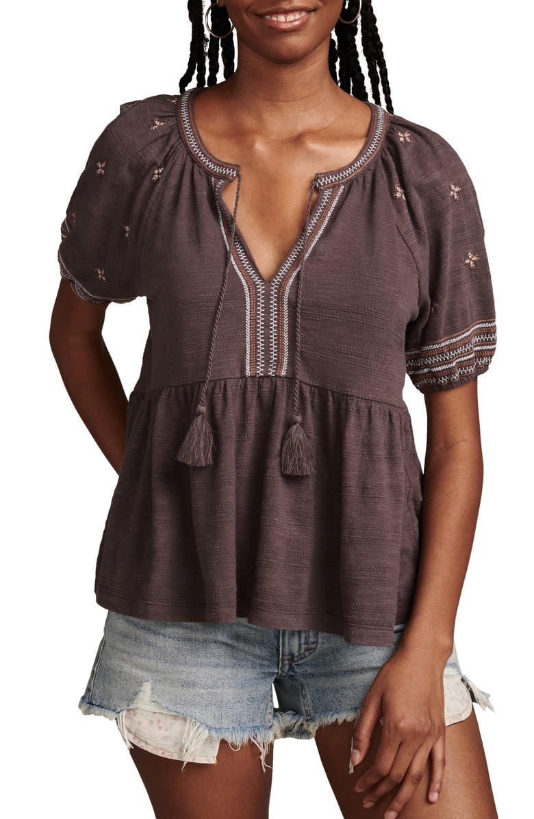Embroidered Top