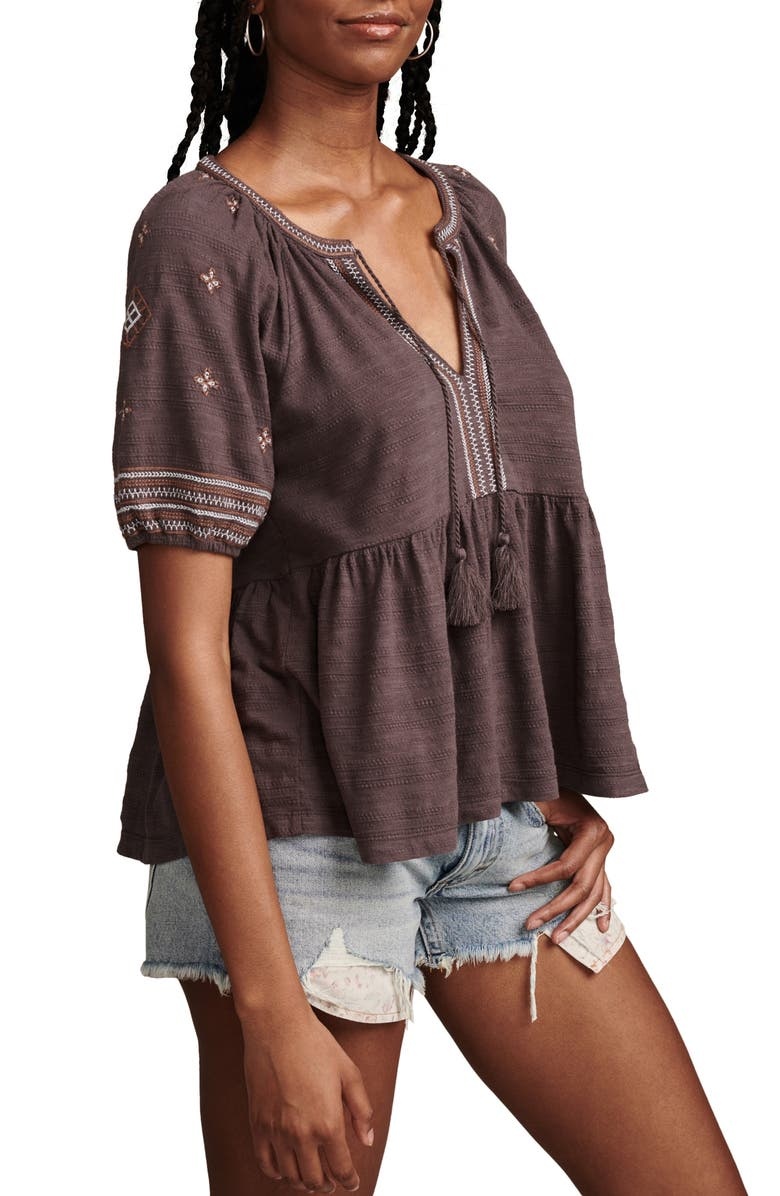 Embroidered Top