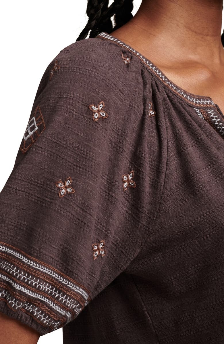 Embroidered Top