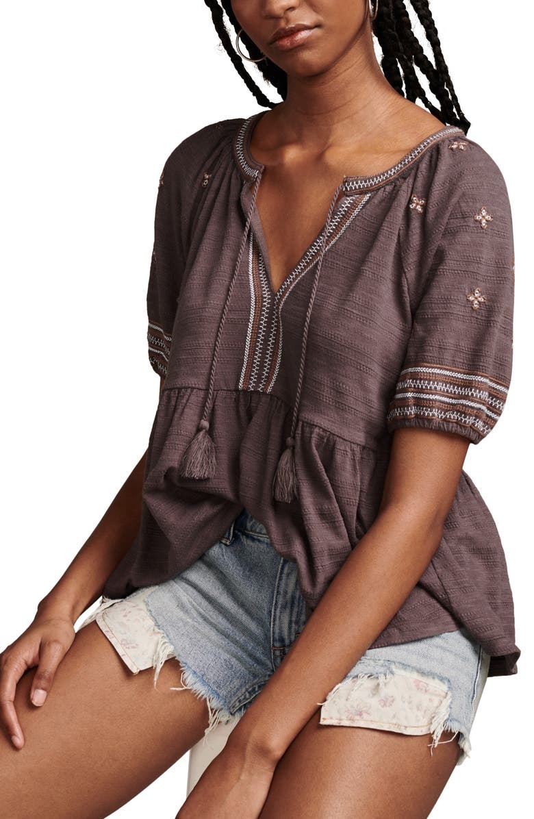 Embroidered Top