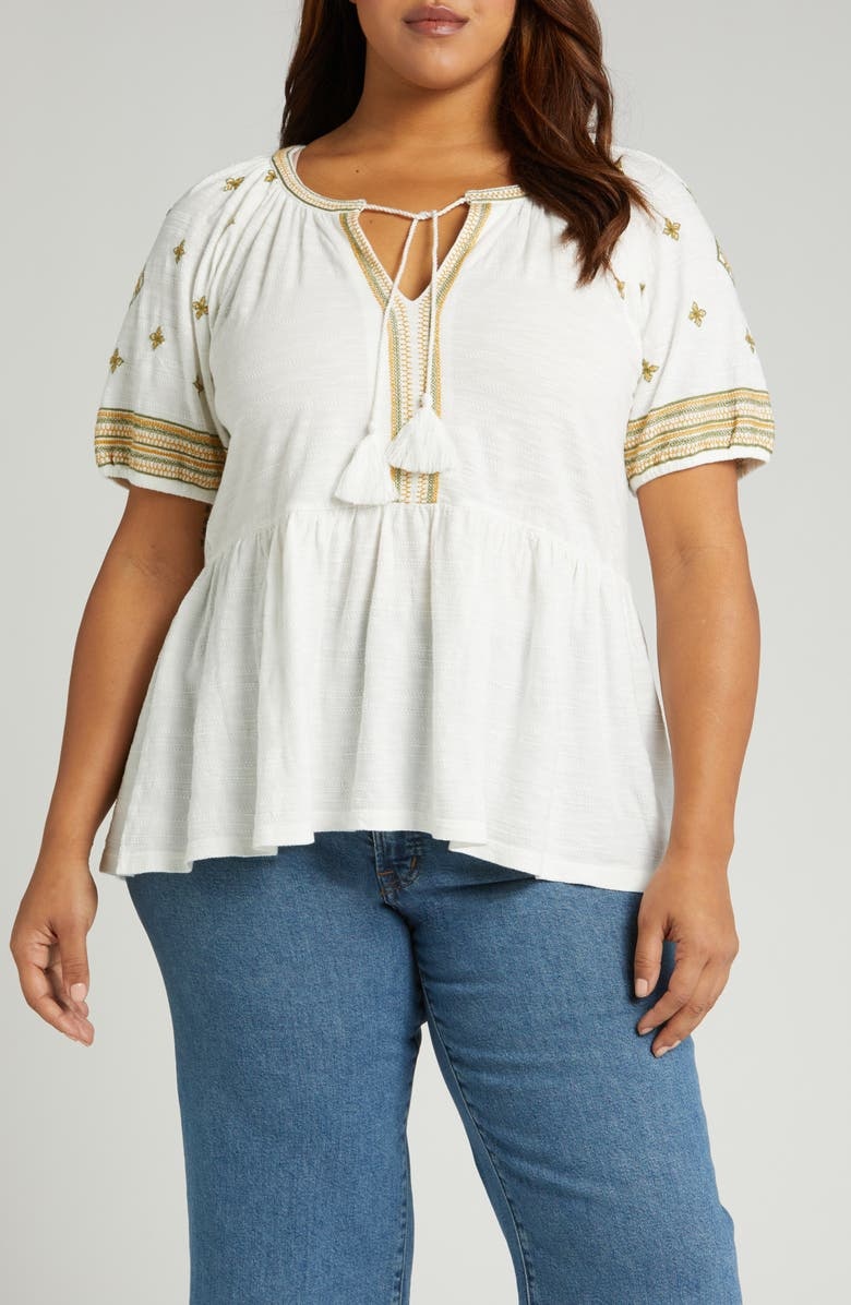 Embroidered Top