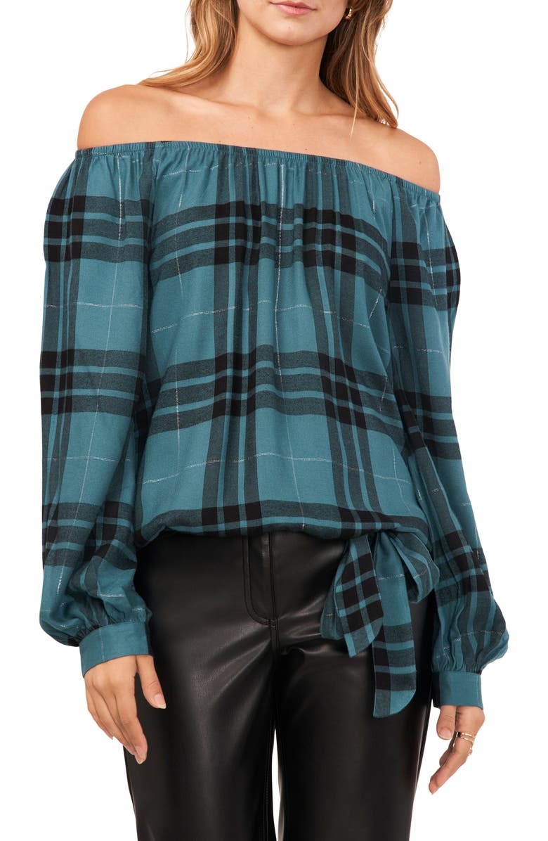 Plaid top