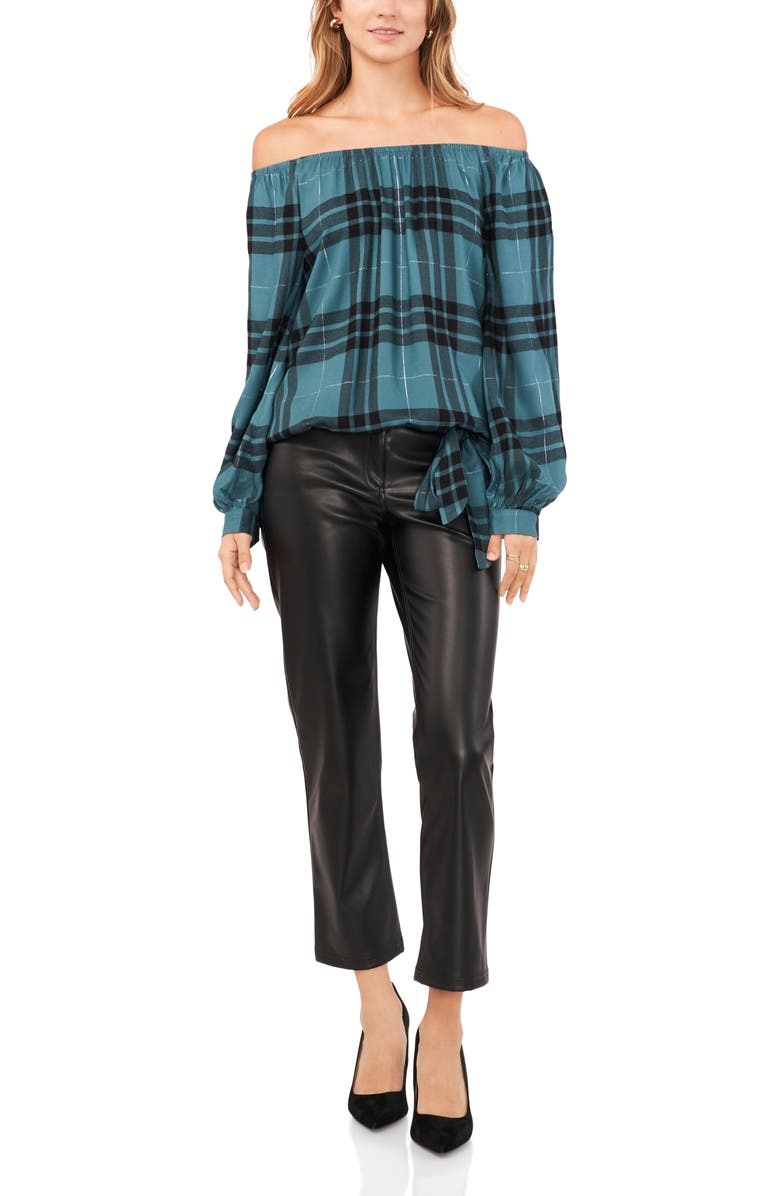 Plaid top