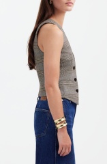 Plaid top