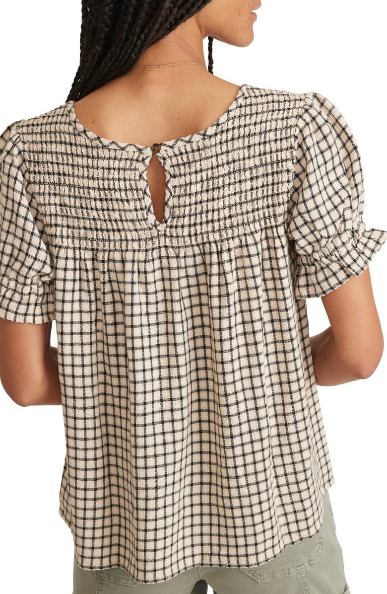 Plaid top