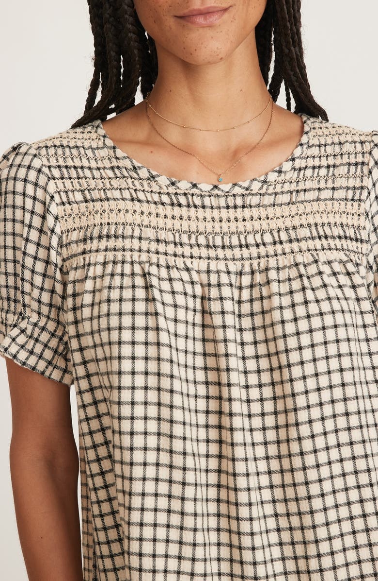 Plaid top