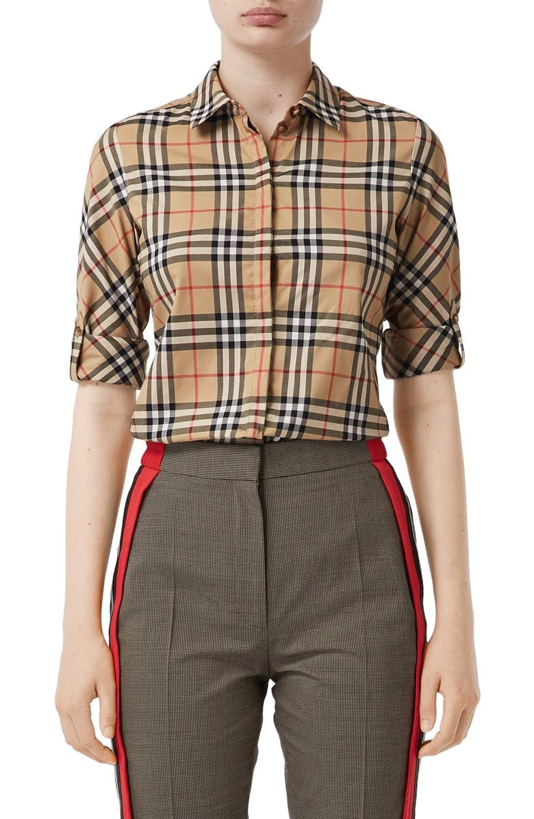 Plaid shirt