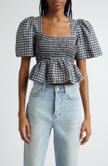 Plaid top