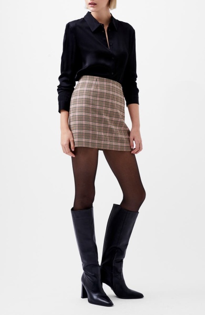 Plaid Skirt