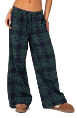 Woman's Plaid Pants