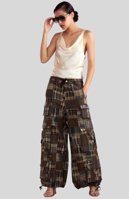 Woman's Plaid Pants
