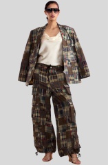 Woman's Plaid Pants