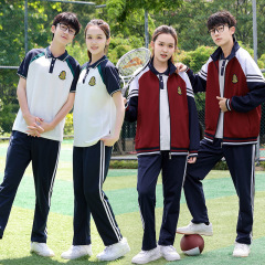 小学生校服 男女运动套装 小学校服外套