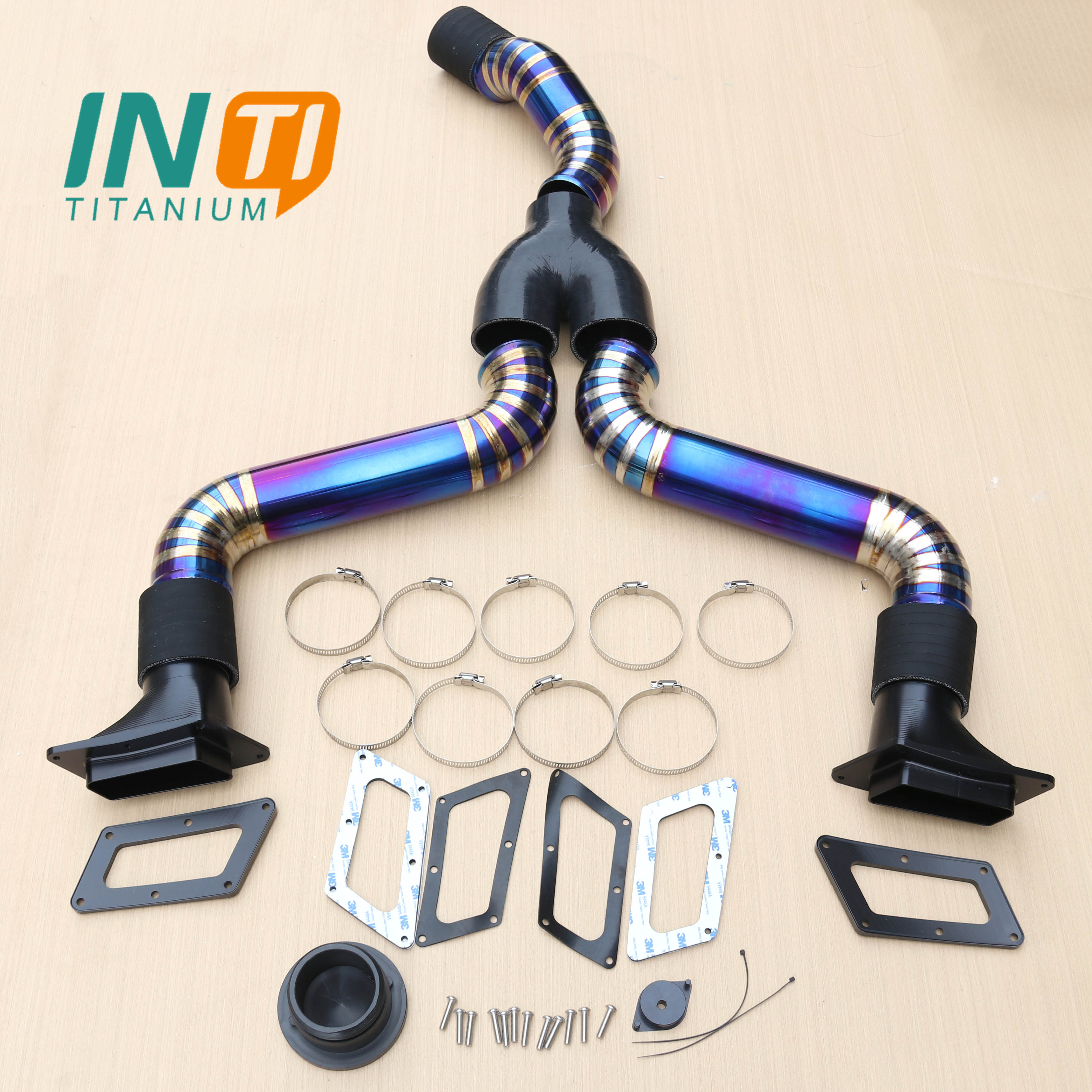 SeaDoo Sea-doo 2021-2022 RXP-X 300 Titanium DUAL REAR Exhaust Kit ...