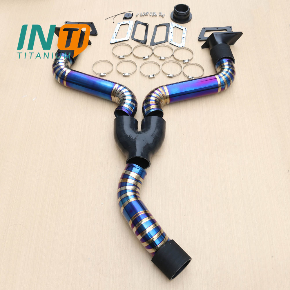 SeaDoo Sea-doo 2021-2022 RXP-X 300 Titanium DUAL REAR Exhaust Kit Improve Sound RS15190-D