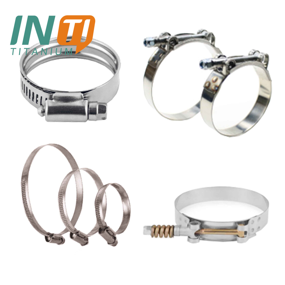 CUSTOM SIZE SS304 Sure-Grip High Torque Clamps /T bolt HEAVY DUTY Constant Tension hose clamps/ worm gear clamps