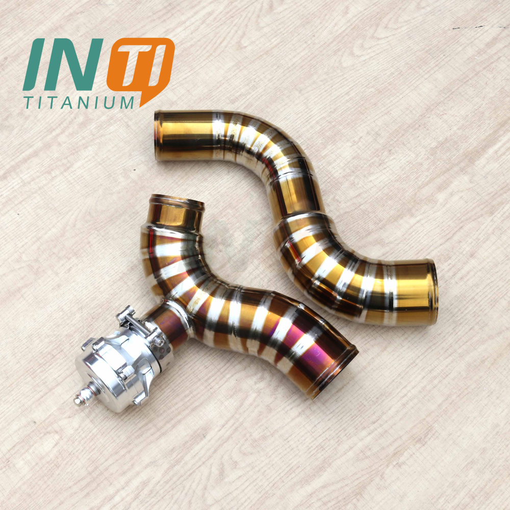 Sea-Doo 325 Intercooler TITANIUM Tubing Upgrade Kit With Tial BOV