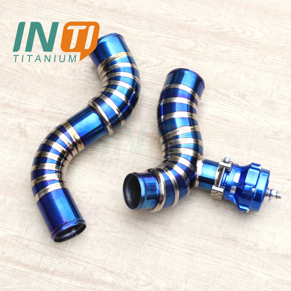 Sea-Doo 325 Intercooler TITANIUM Tubing Upgrade Kit With Tial BOV