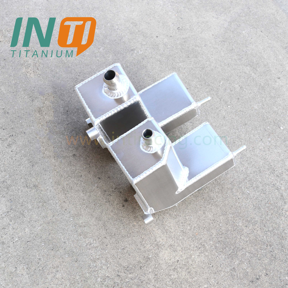 Dual Aluminum Coolant/Intercooler Tank For Polaris RZR Turbo | Turbo S 2016+