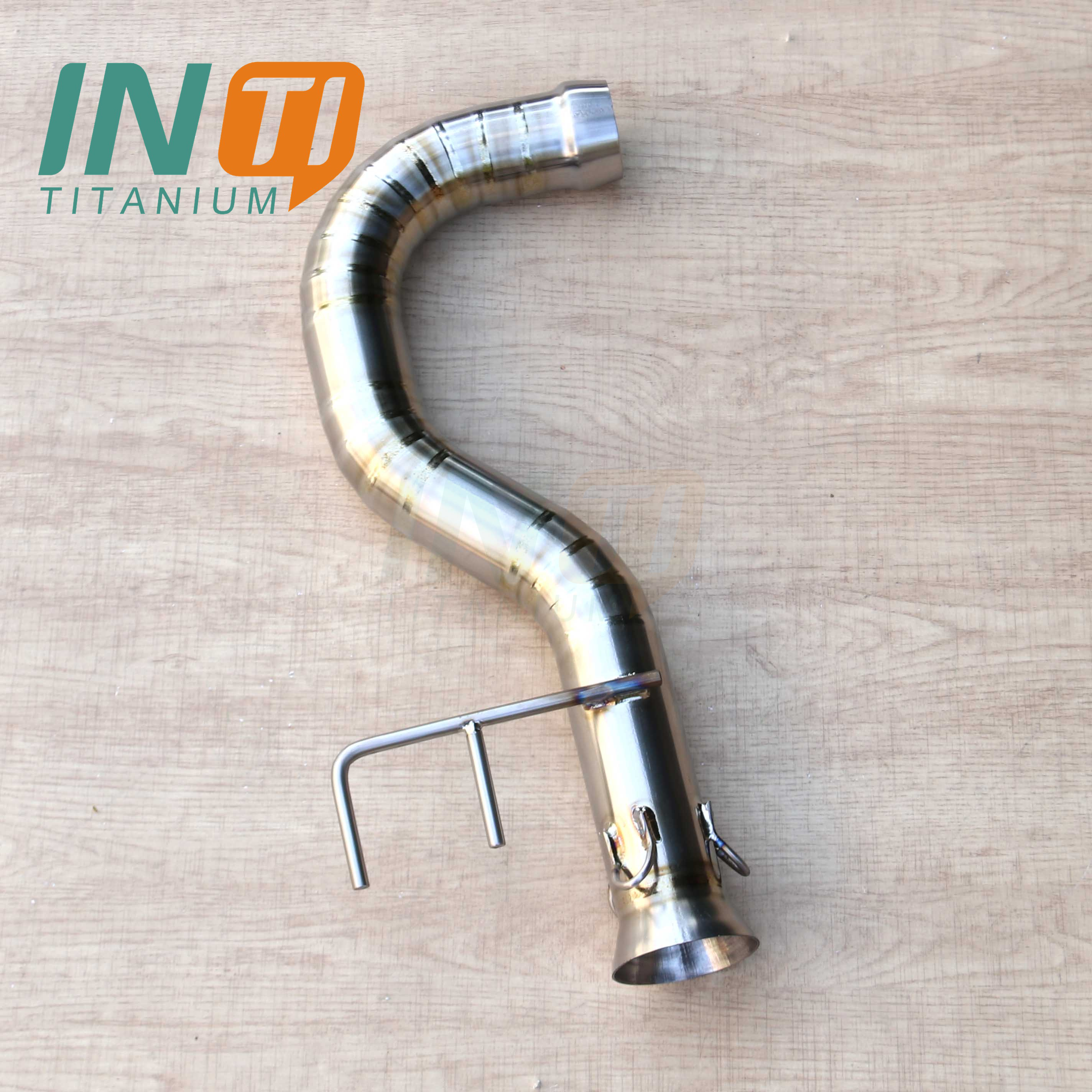 Stainless Steel Exhaust Muffler Mid Link Pipe For Can Am Spyder F3
