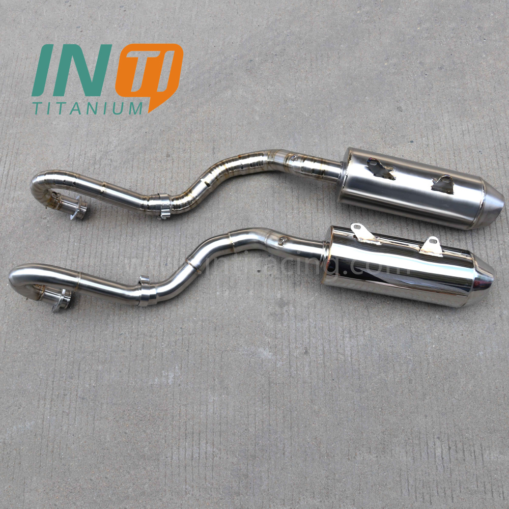 Titanium Full System Exhaust Yamaha YFZ 450R / 450X 2009-2025