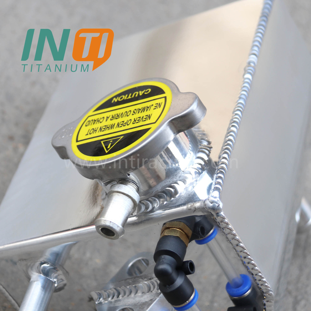 Aluminum Coolant Surge Tank for the Polaris Slingshot