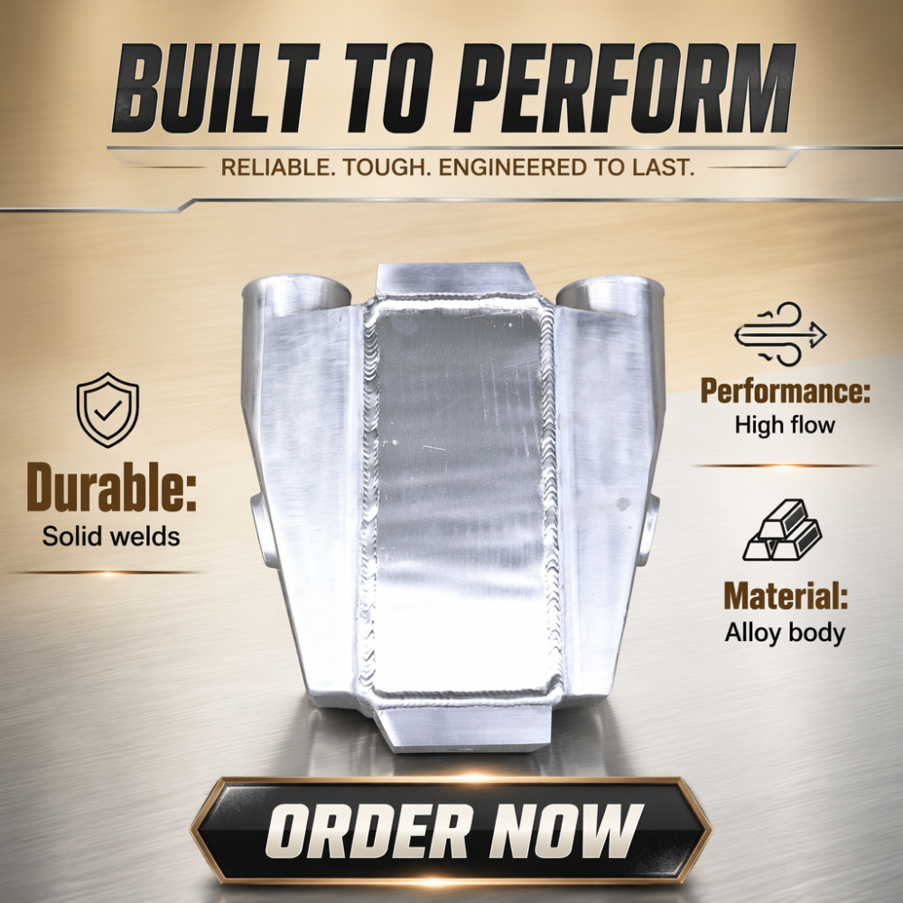 Custom Water to Air Intercooler, Aluminum Bar & Plate Core Liquid Air Intercooler Universal