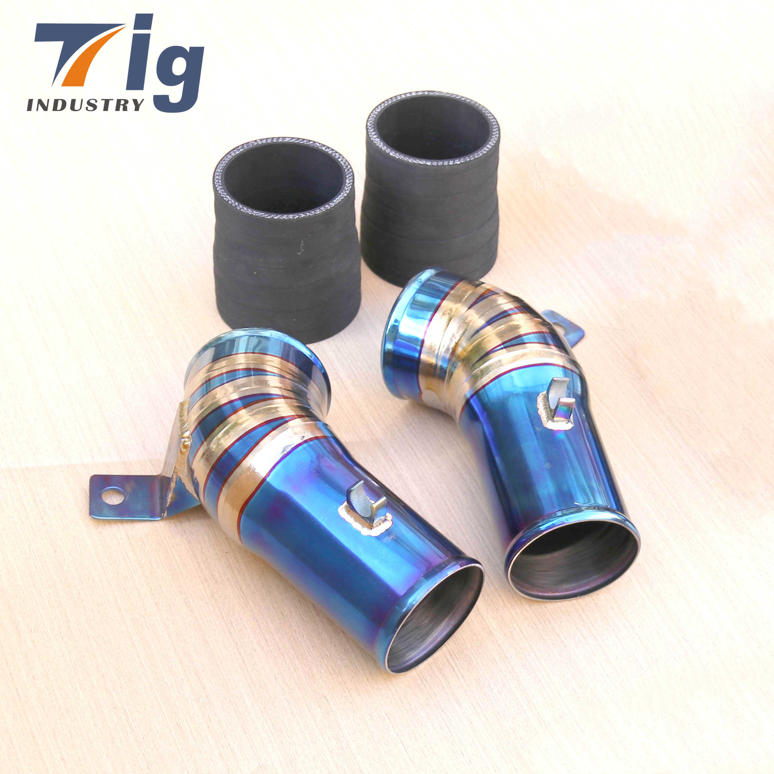 Titanium exhaust catback charge pipe F10 M5 F12 M6 for Racing Car