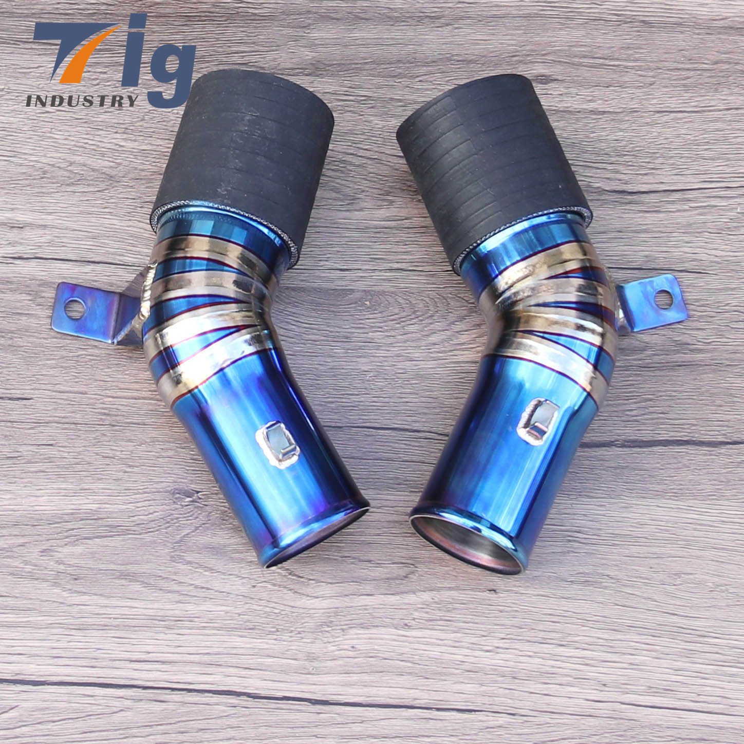 Titanium Air Intake charges pipe for BMW F10 M5 F12 M6 Titanium exhaust catback