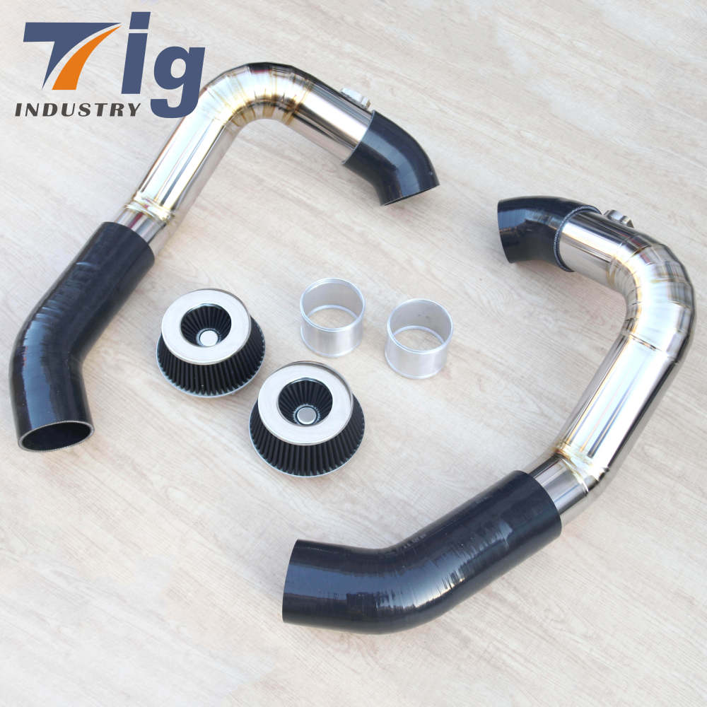 FRONT MOUNT S63TU F10 M5 F12 M6 TITANIUM INTAKE SYSTEM KIT ( 2012-2017 )