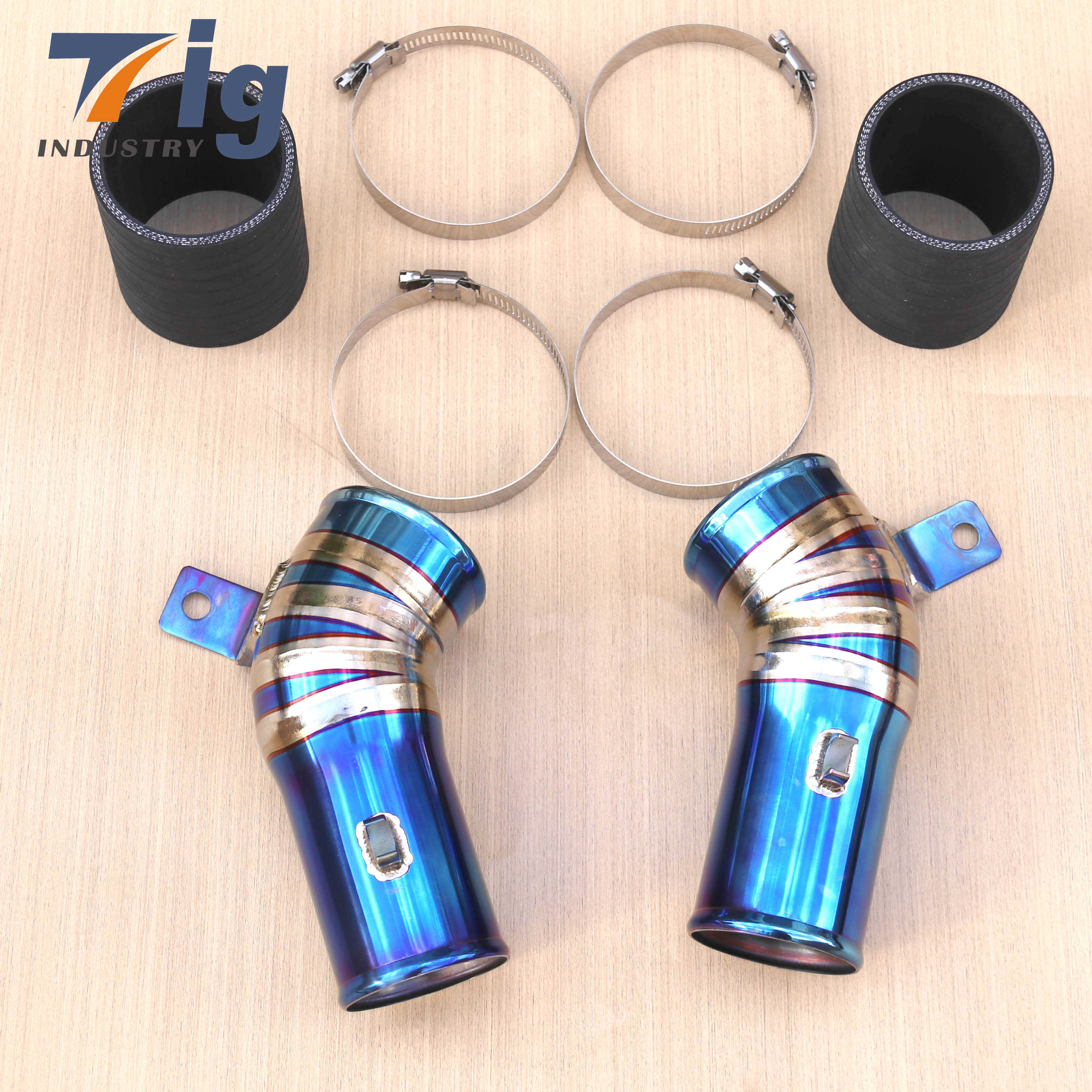 Titanium Air Intake charges pipe for BMW F10 M5 F12 M6 Titanium exhaust catback