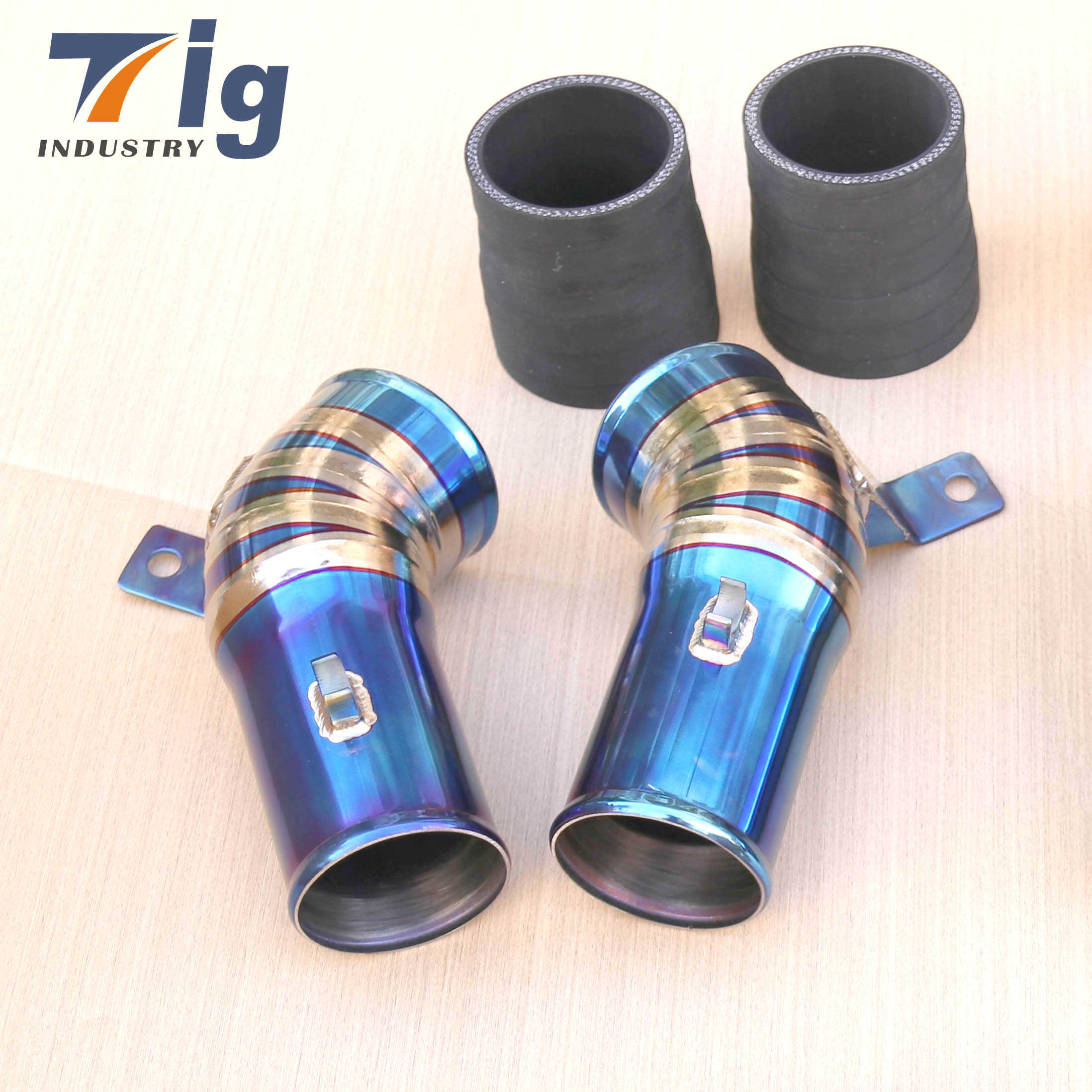 Titanium Air Intake charges pipe for BMW F10 M5 F12 M6 Titanium exhaust catback
