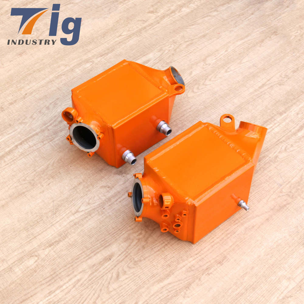 Twin Charge Air Cooler Set Air to Water intercooler for BMW F10 M5 F06 F12 F13 M6 CSF
