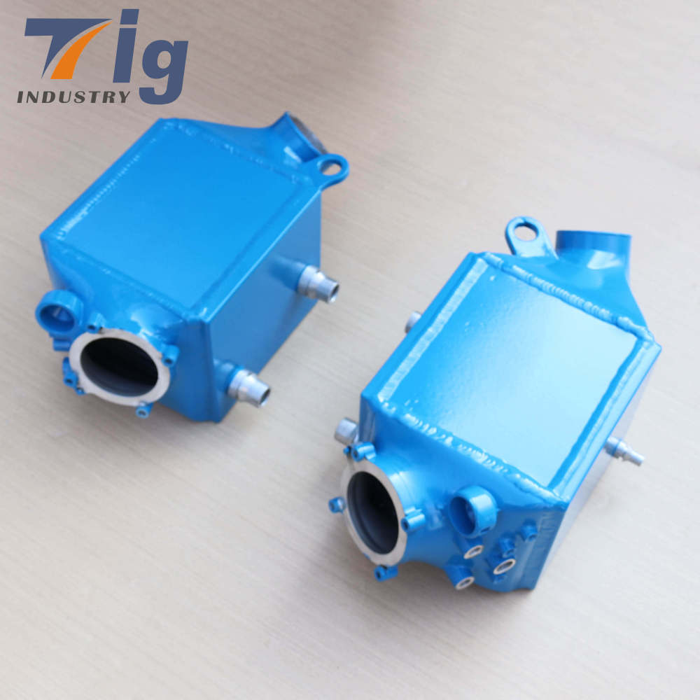 Twin Charge Air Cooler Set Air to Water intercooler for BMW F10 M5 F06 F12 F13 M6 CSF