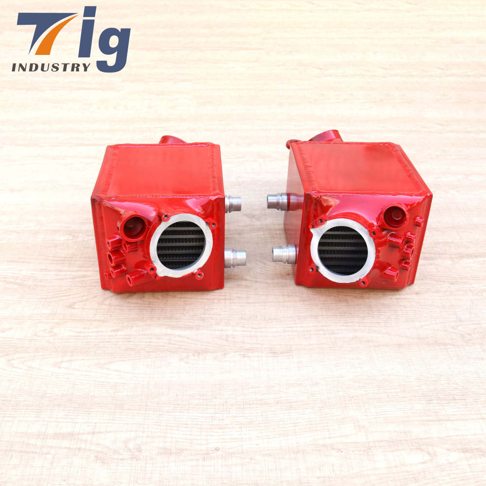 Twin Charge Air Cooler Set Air to Water intercooler for BMW F10 M5 F06 F12 F13 M6 CSF