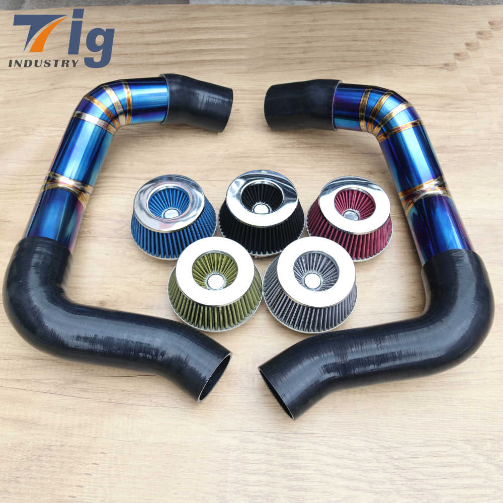 FRONT MOUNT INTAKE FOR BMW S63R 2018+ F90 M5 F9X M8 or G30 2020+ M550I TITANIUM FRONT MOUNT AIR INTAKE KIT