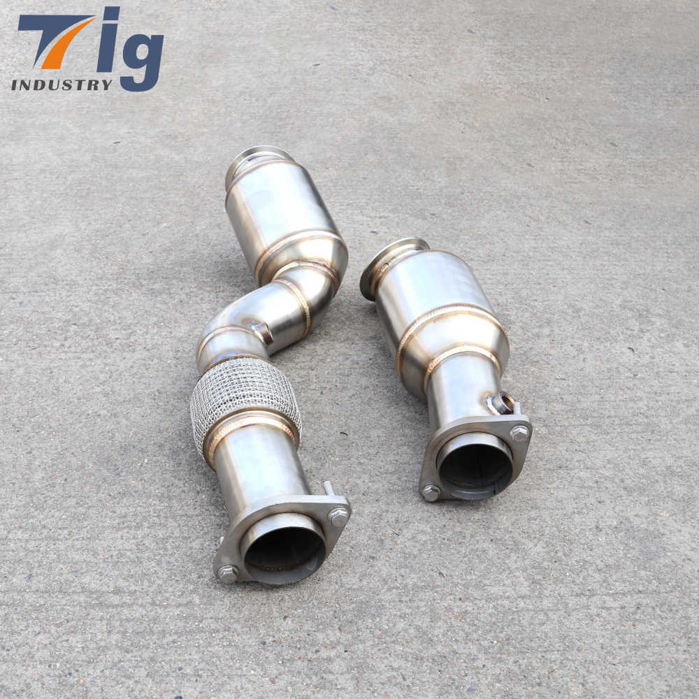 High Flow downpipe for BMW G80 M3 M4 S58 Stainless Steel Exhaust downpipe